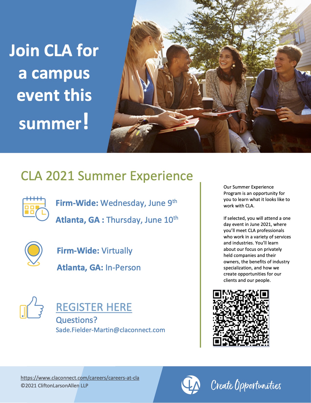 CLA SLP Flyer