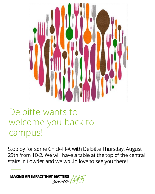 Deloitte Tabling 8/25