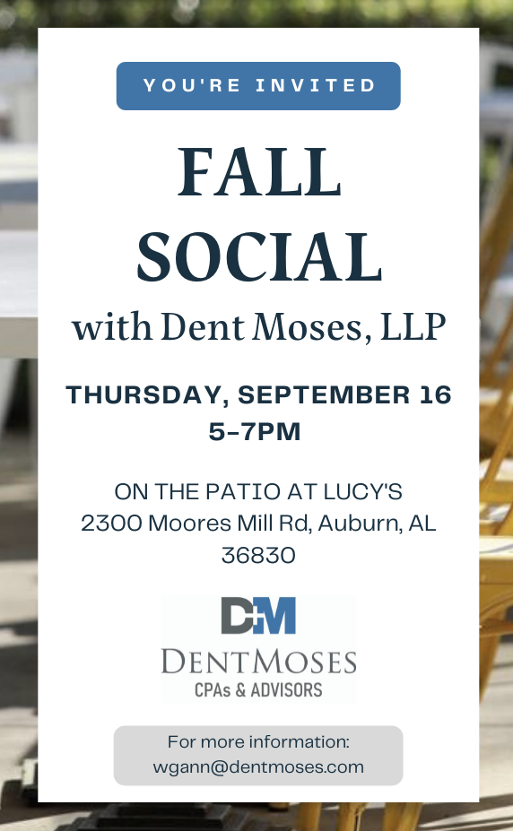 Dent Moses Fall Social @ Lucy's