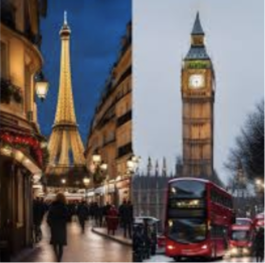 London and Paris