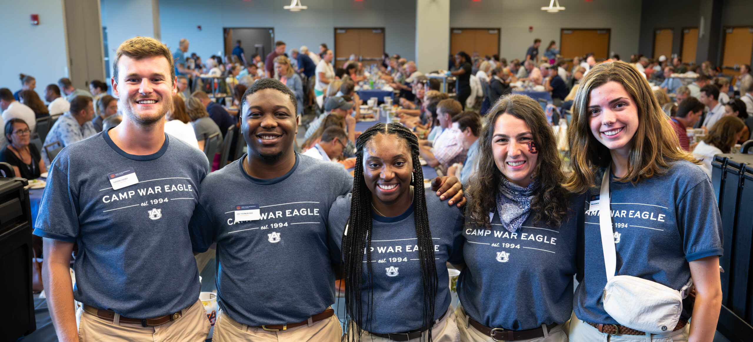 Camp War Eagle student leaders