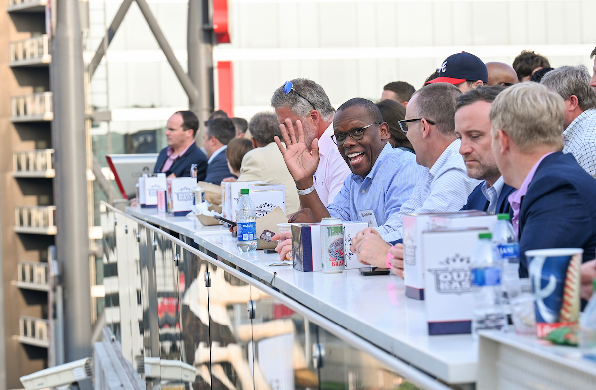 CityBuilders reception Atlanta ballpark