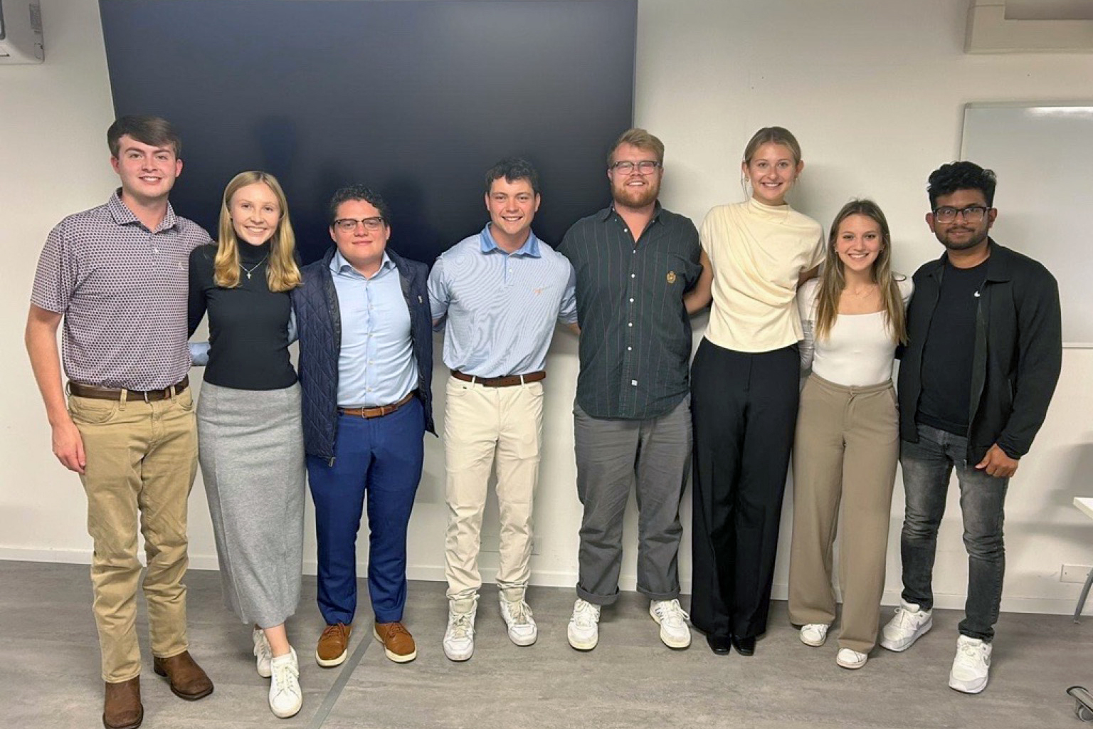 SCM students Trento team