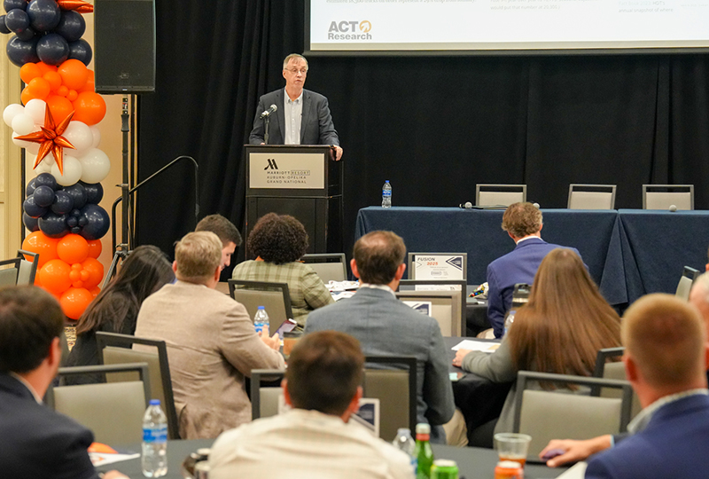 Jim Meil, Fusion 2025 Speaker talking at conference