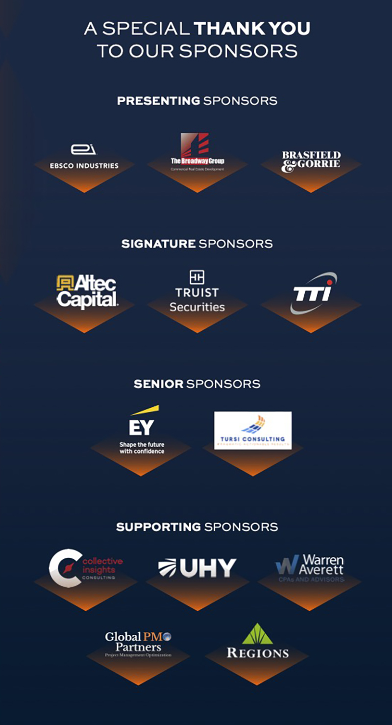 List of sponsors