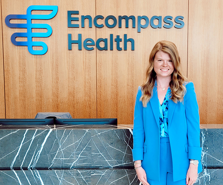 Lily Johnston intern Encompass Health