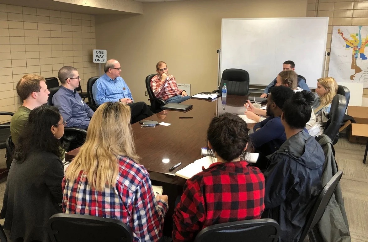 Alabama Power-AU landscape students meeting