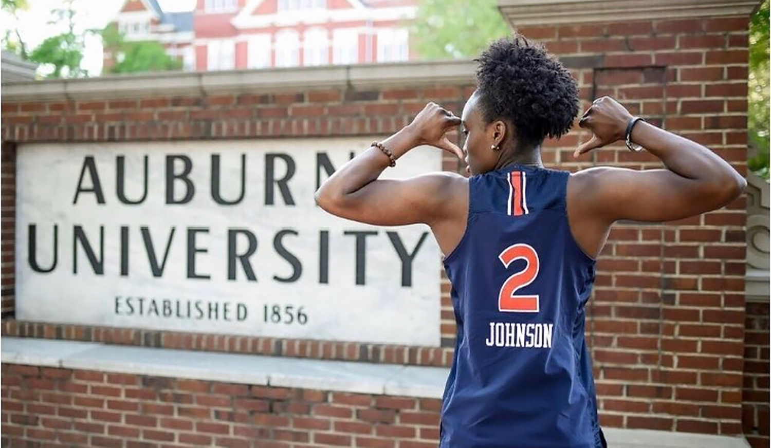 Bria Johnson Bria Johnson in Auburn basketball uniform