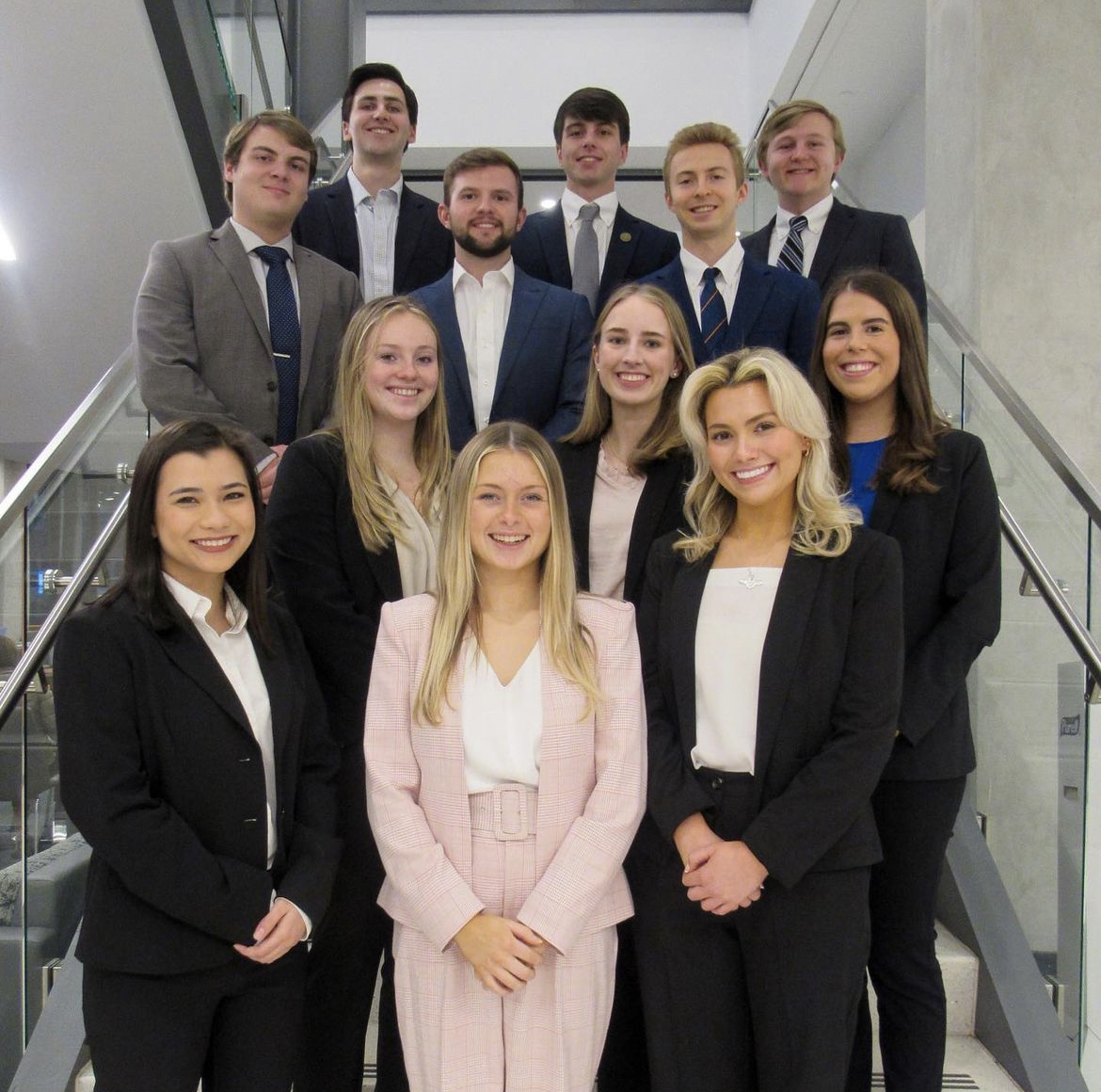 Delta Sigma Pi leadership team