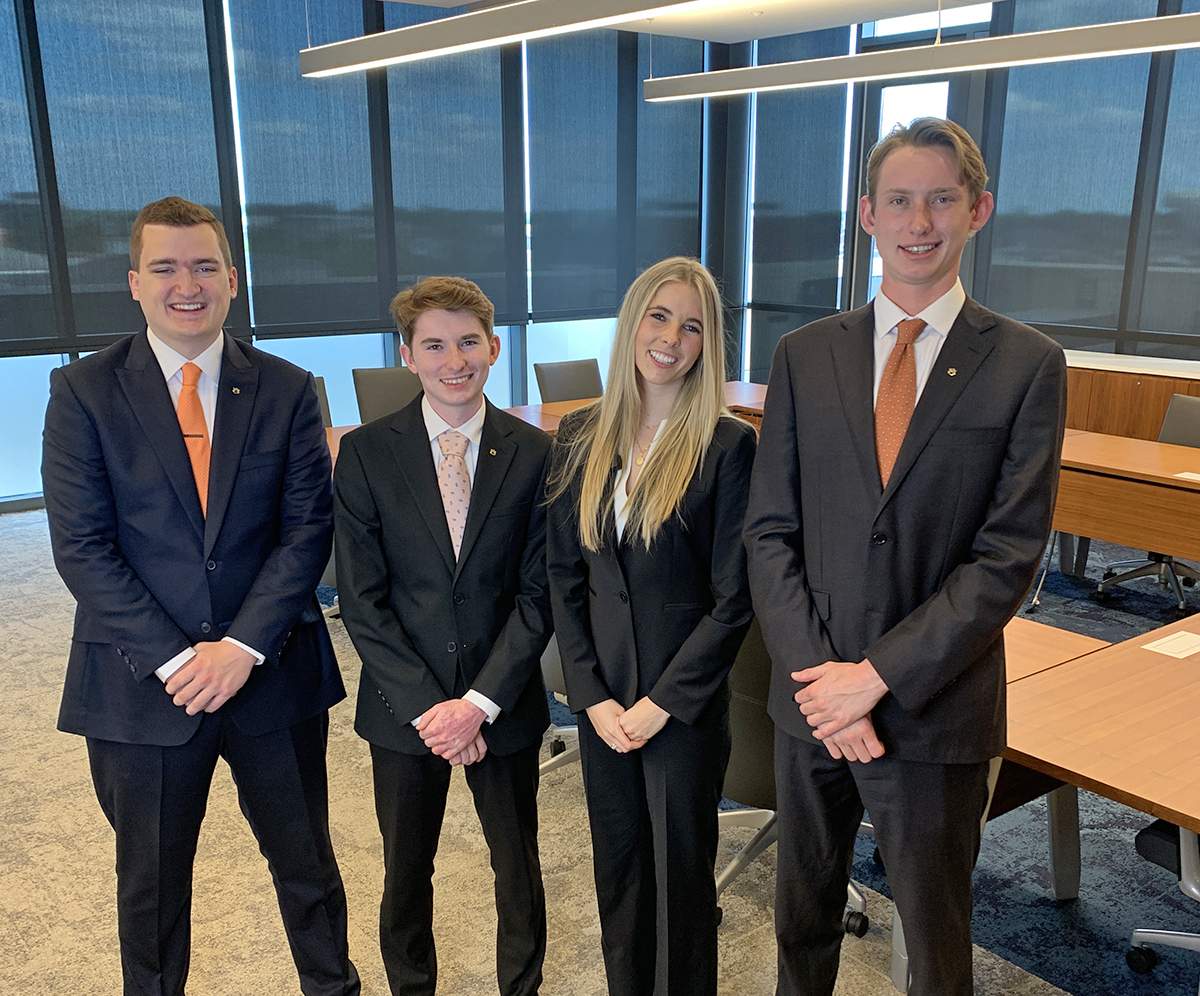 FMA team Global Case Competition winners 2023