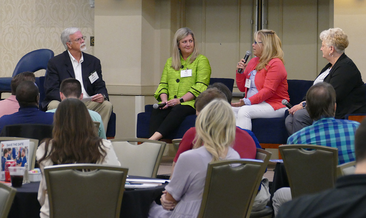 Panelists discuss supply chains at Fusion 2023