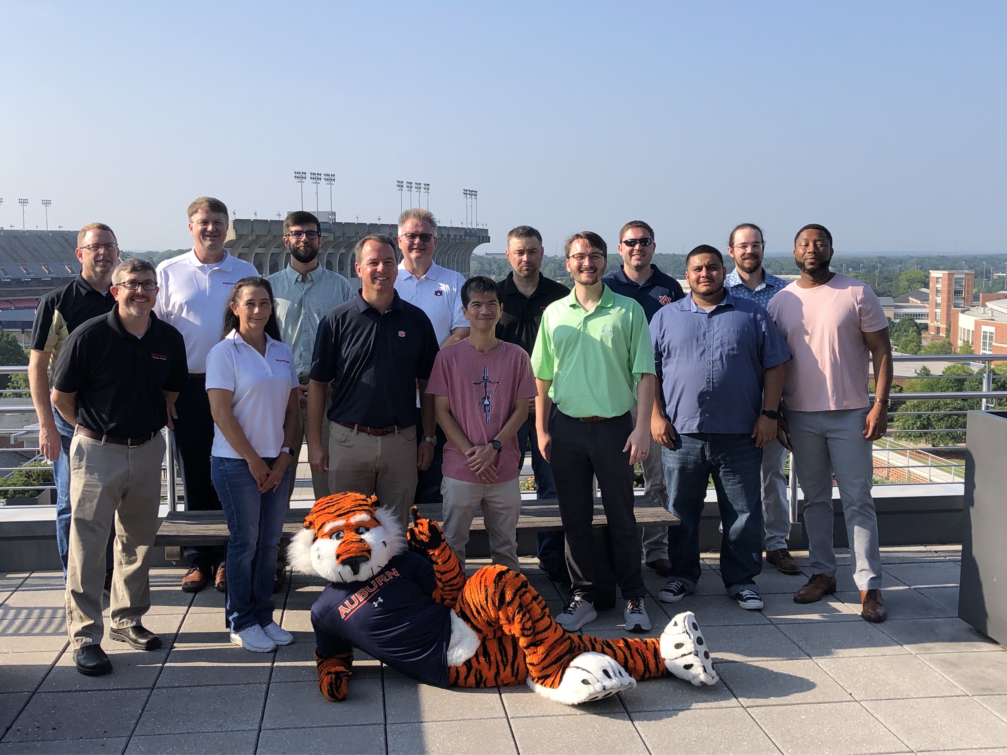 Honda employees iLEAD with Aubie