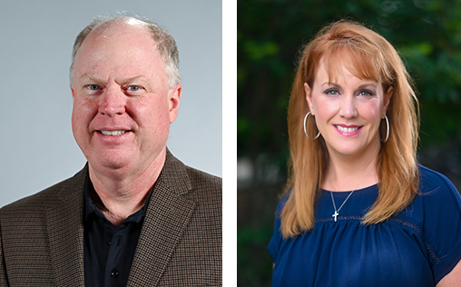 2 headshots side by side