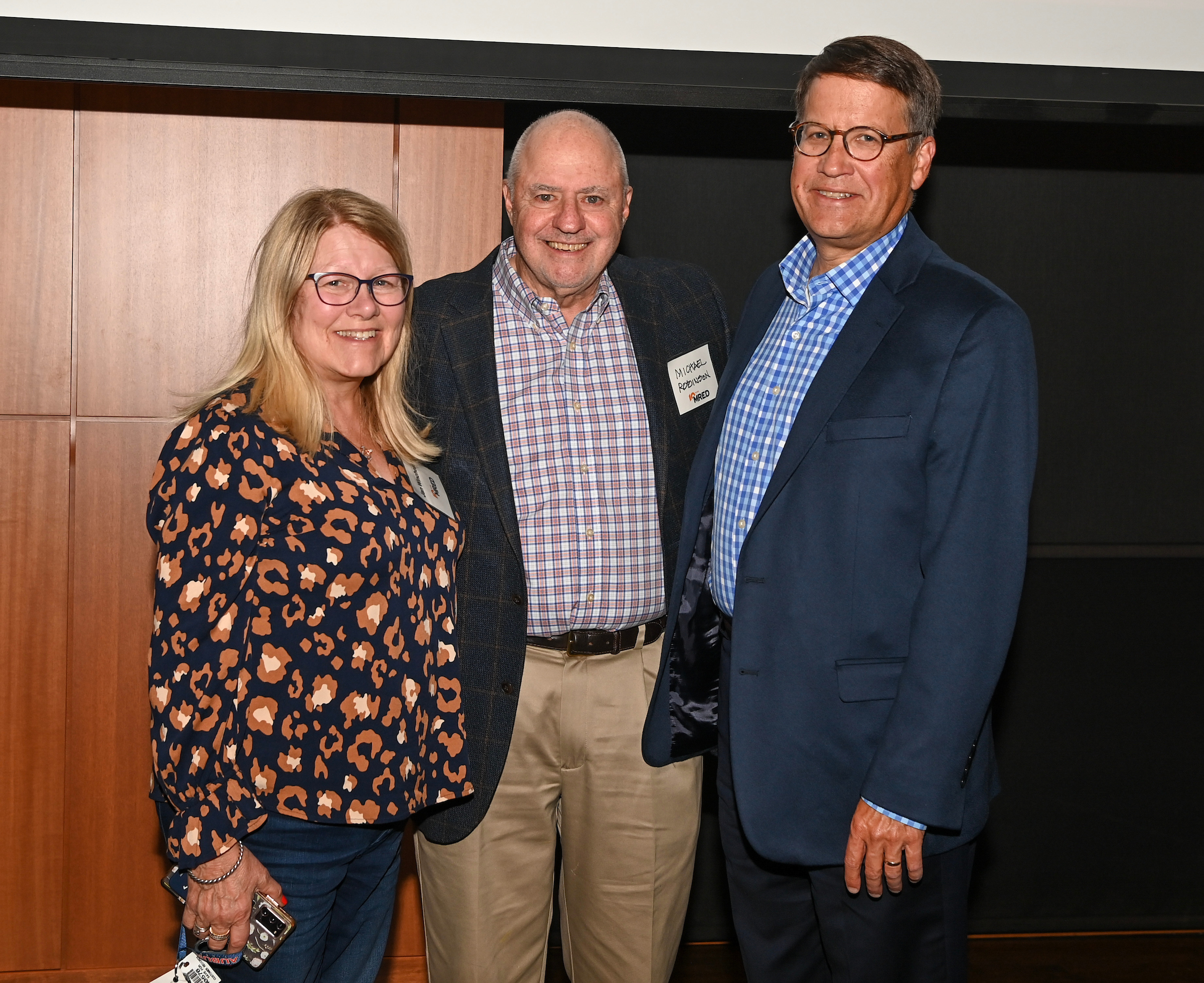 MRED founder Michael Robinson with MRED 