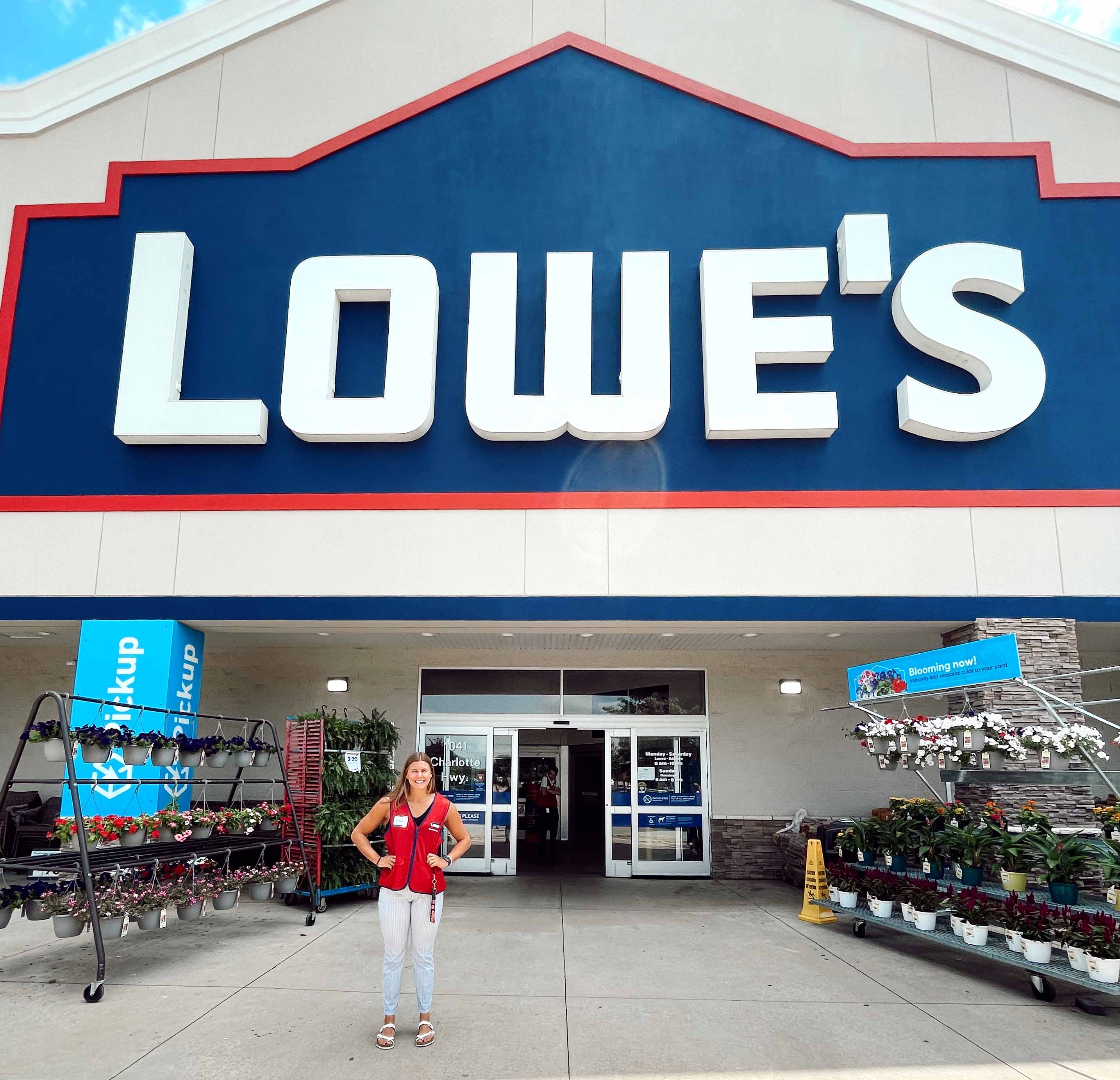 Kensley Merritt at Lowe's Internship Kensley Merritt at Lowe's Internship