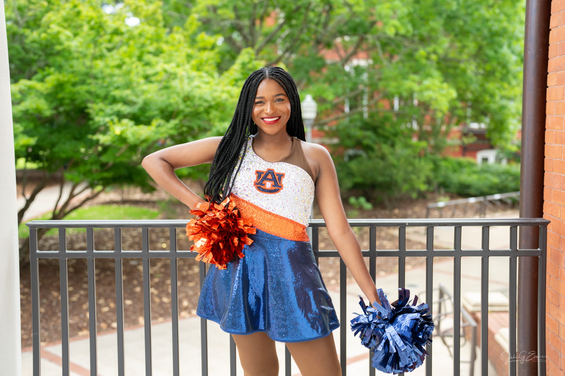 Ronda Woods flagline portrait