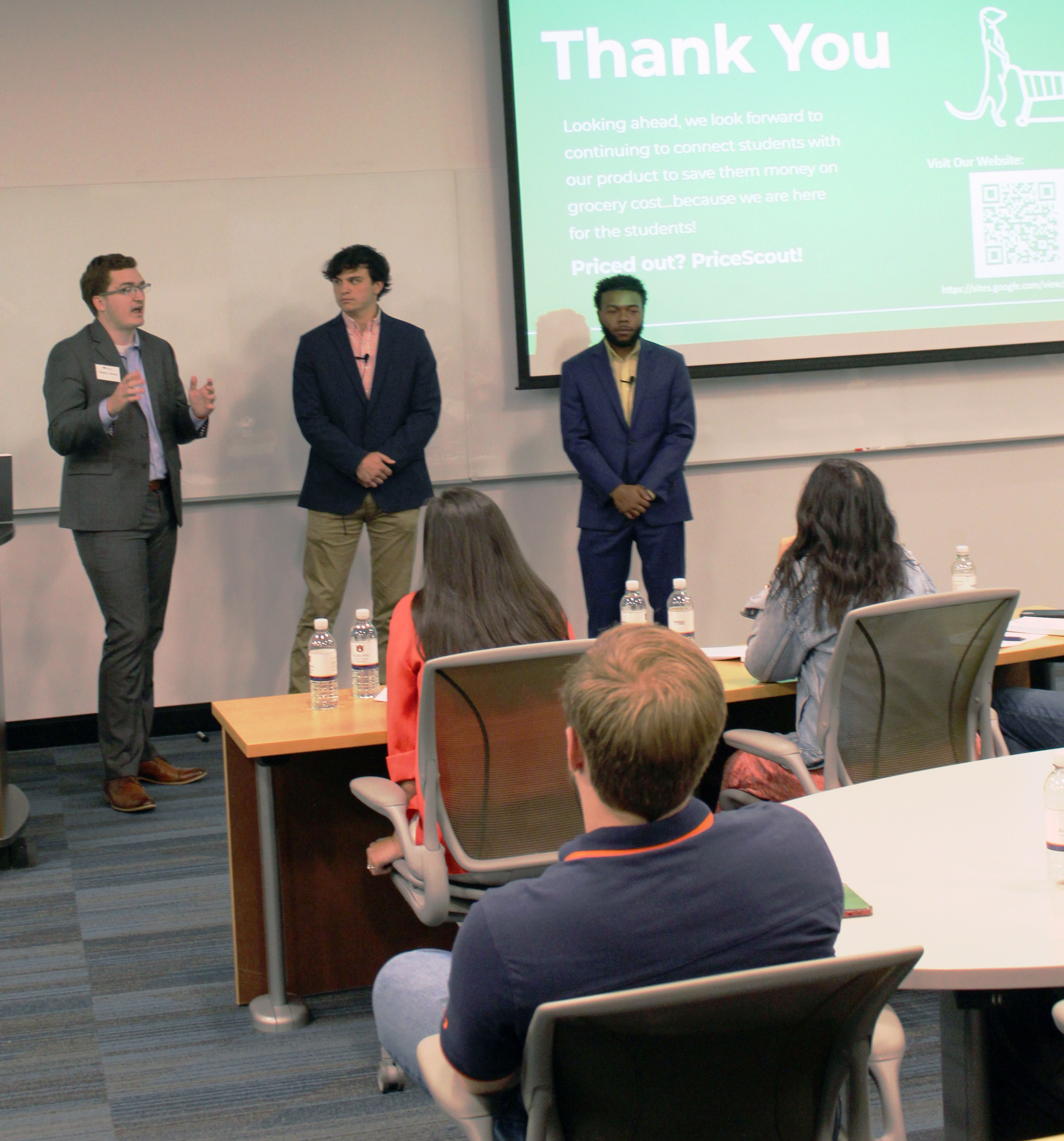 Techstars team presenting