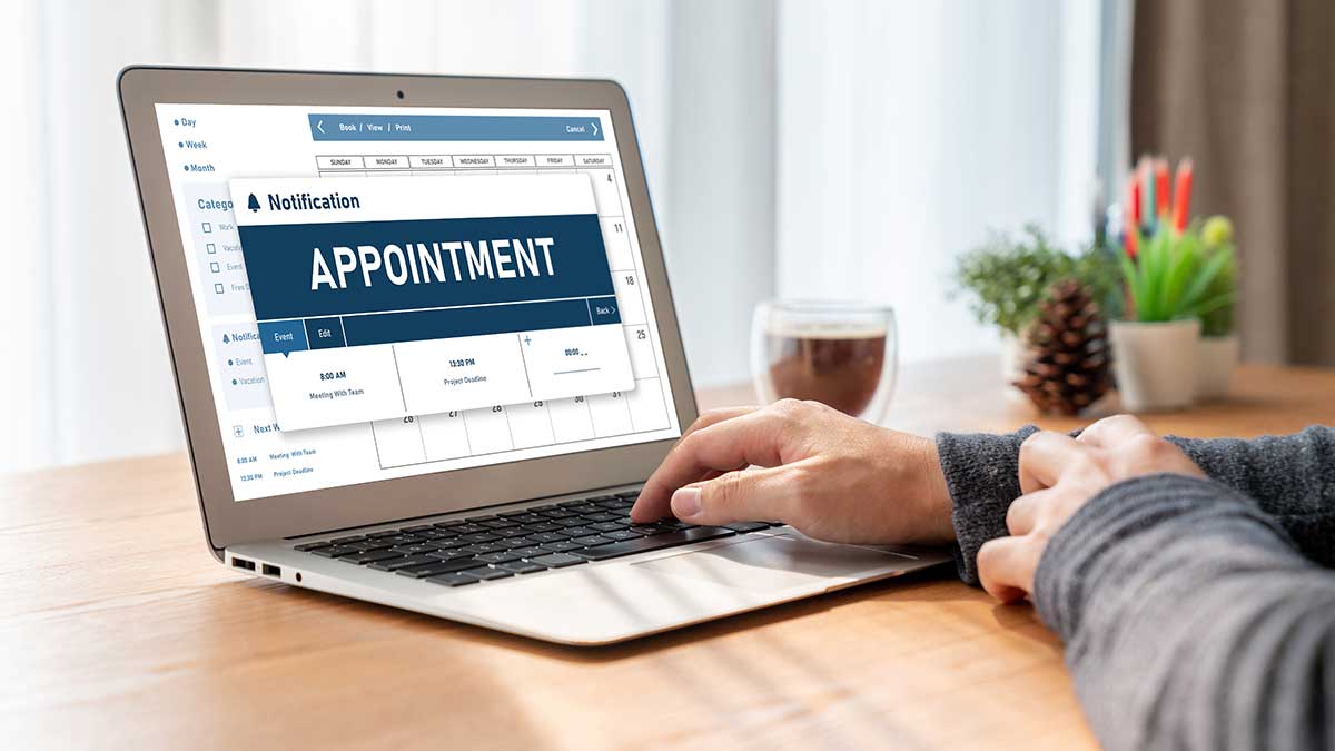How to book an appointment