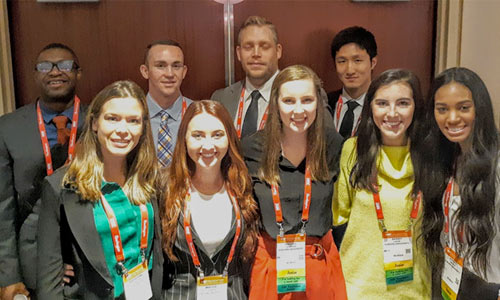 Students participate in internships in New York
