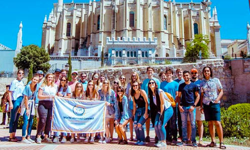 Students study abroad